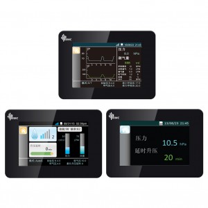 RESmart GII BPAP System T-20T/T-25T/T-30T; Displayed 3.5 inch LCD screen. Esay to view.