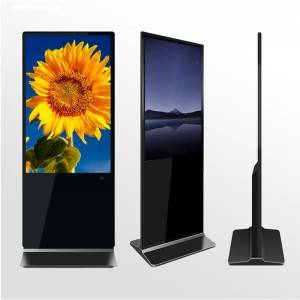 55 inch Indoor Floor Stand digital signage for commercial display