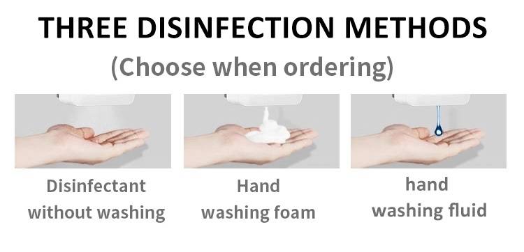 Automatische dispenserzuil voor handdesinfectie met 21,5 inch LCD (8)