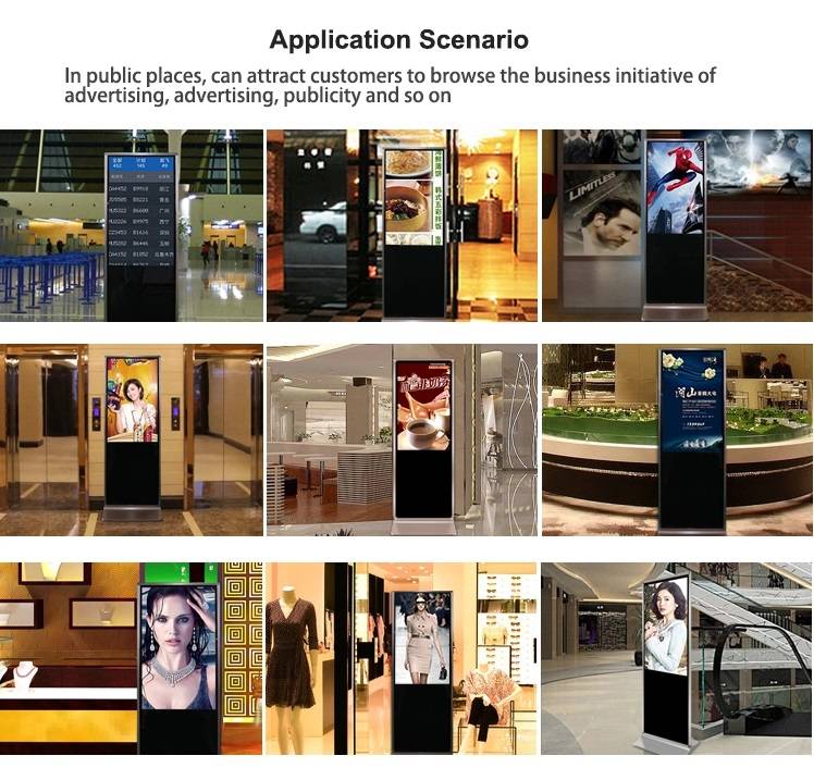 Interactieve touchscreen-kiosk met intelligent reclamedisplay (8)