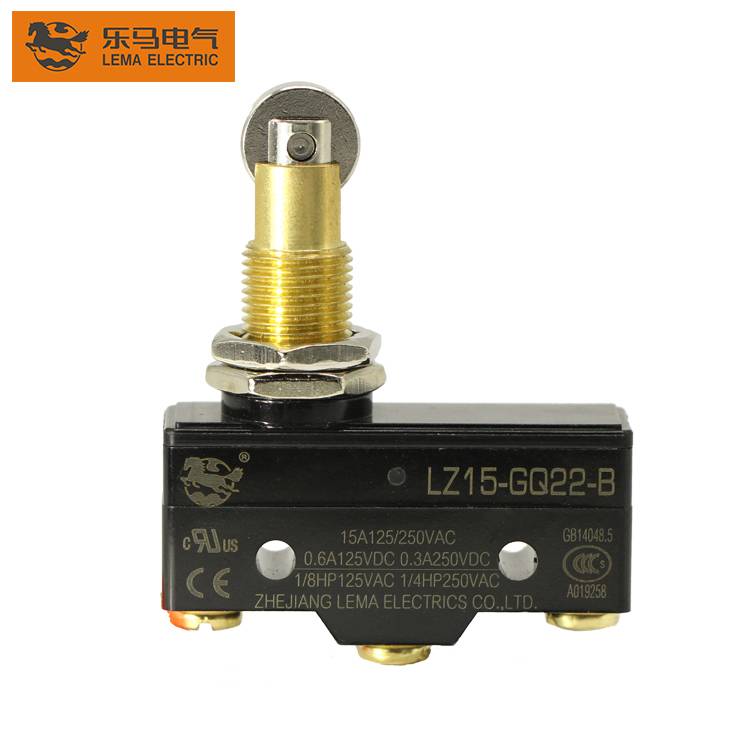 Lema LZ15-GQ22-B panel mount long plunger limit switch door limit switch