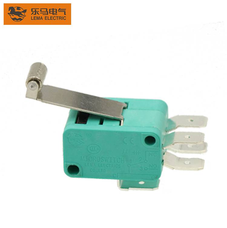 High Quality KW7-2II Short Roller Lever 2SPDT Double Micro Switch