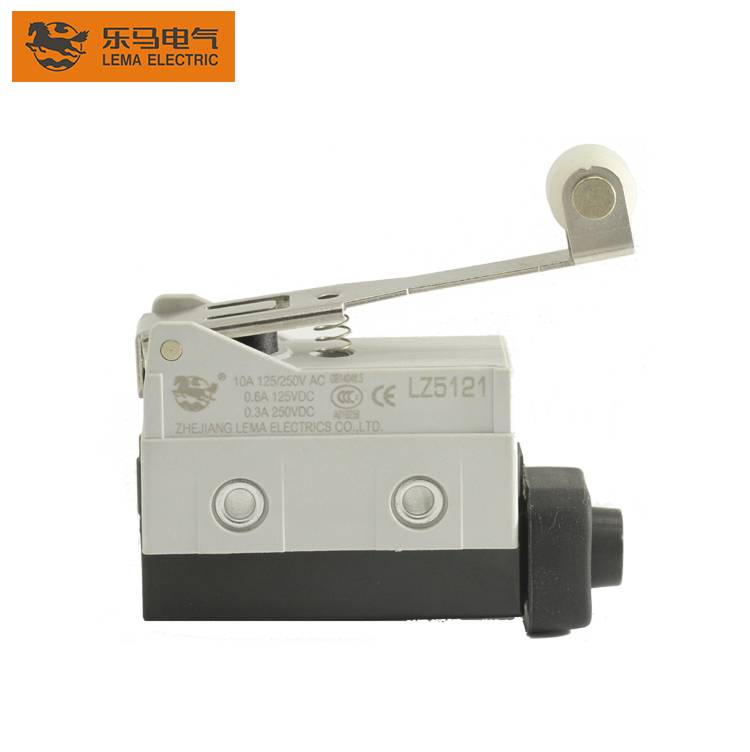 Lema 10A 250V LZ5121 short roller lever magnetic heavy duty limit switch ip65