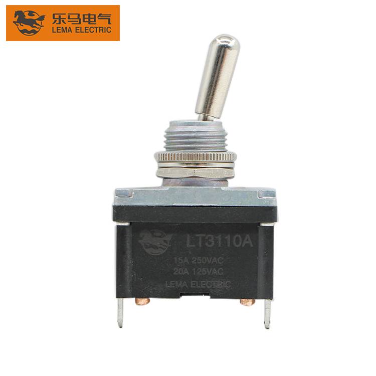 Factory Sale good quality  LT3310A  15A 125V  2way  ON-OFF  Electric Toggle Switch