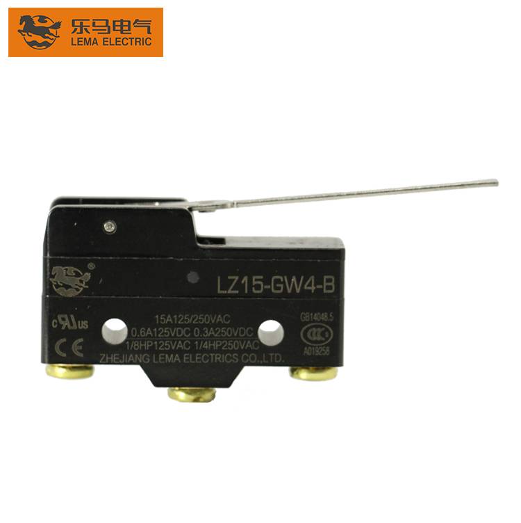 LZ15-GW4-B Low Force Hinge Lever Electric CCC CE Mini Micro Switch