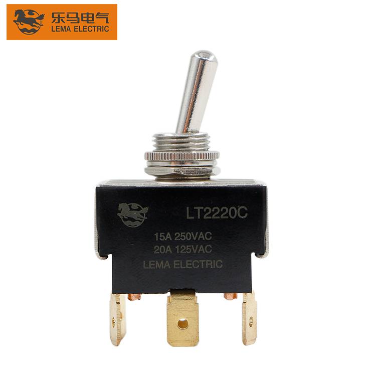 TANHO waterproof heavy duty safety toggle switch 6 pin LT2220C