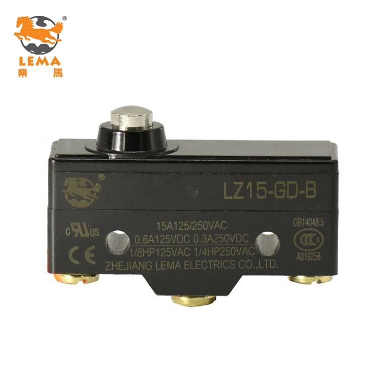 Lema UL approved LZ15-GD-B mechanical short plunger limit switch price