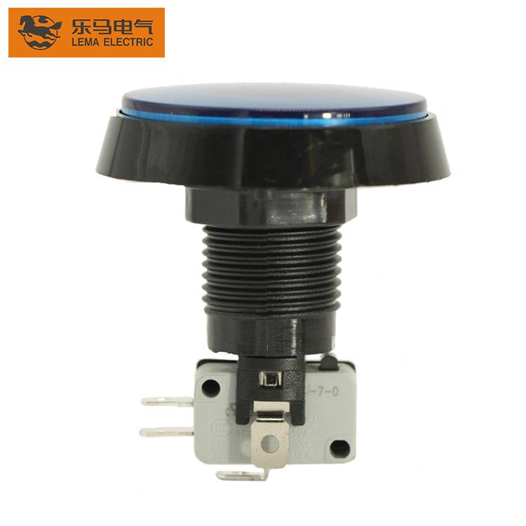 High Quality PBS-005 Round Push Button Switch for Arcade Game Machine or Slot Kits