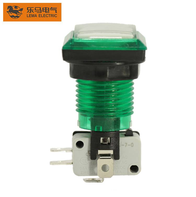 Lema PBS-008 High quality led plastic push button switch