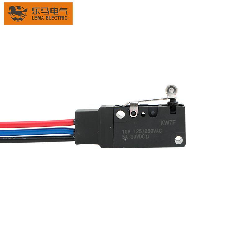 Hot products KW7F series  waterproof 1a 125vac micro switch