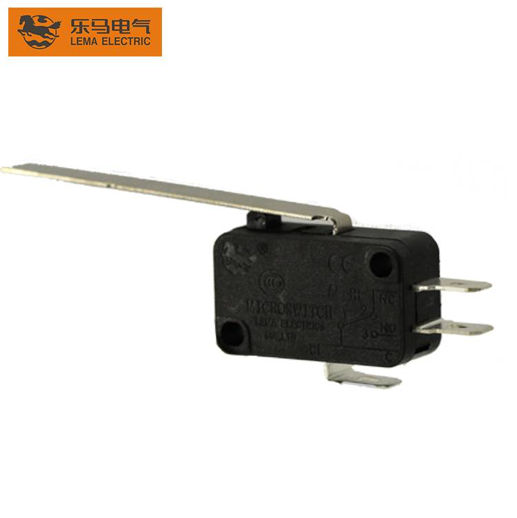 Lema KW7-9I long lever actuator plastic micro switch 10a 250v 5e4