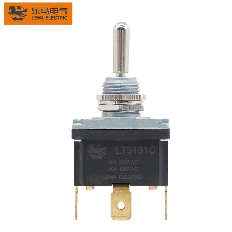 LT3131C  Toggle Switch 15A 250V ON-OFF 3 Position  Toggle Switch