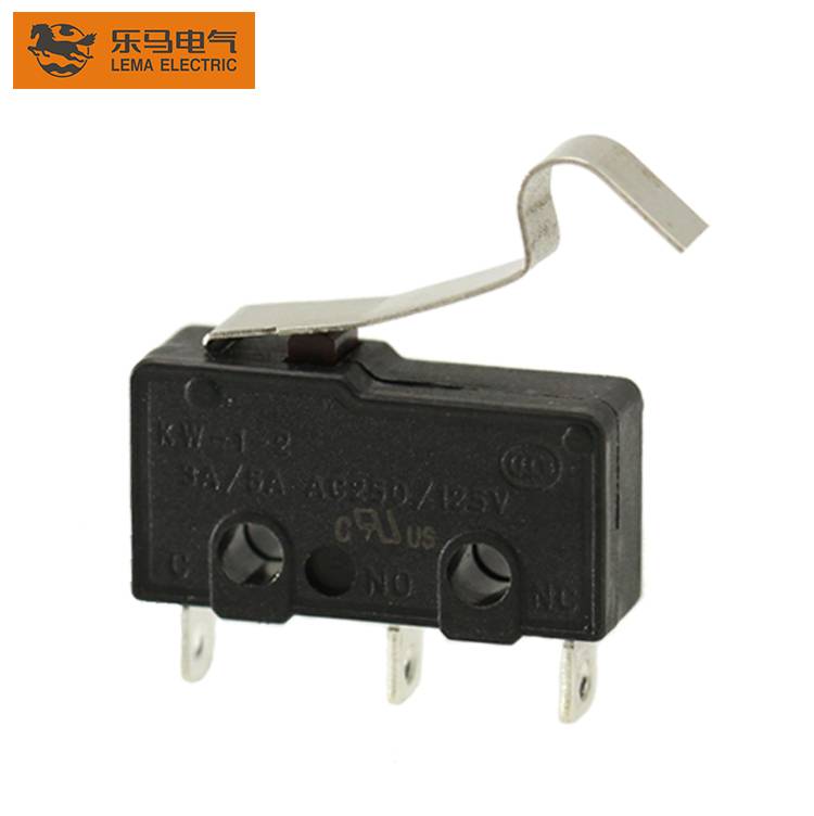 Wholesale KW12-53 Solder Terminal 3 Pins Mini 3 Position Micro Switch