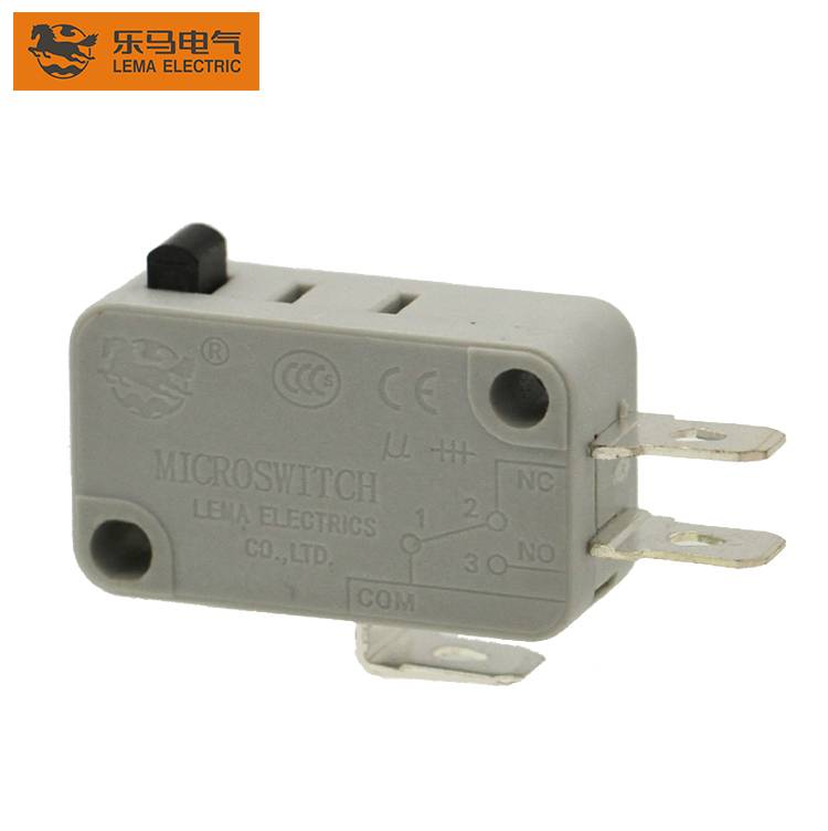 Customized Lema KW7-0 pin plunger actuator 26a  16A double  micro switch