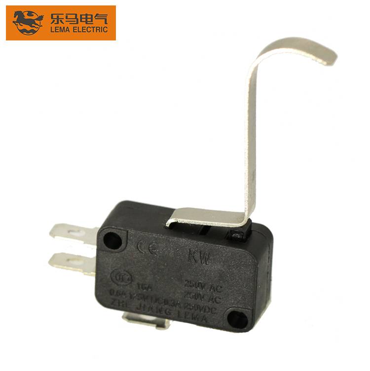 Lema KW7-8 actuator long bent lever micro switch mechanical lever switch