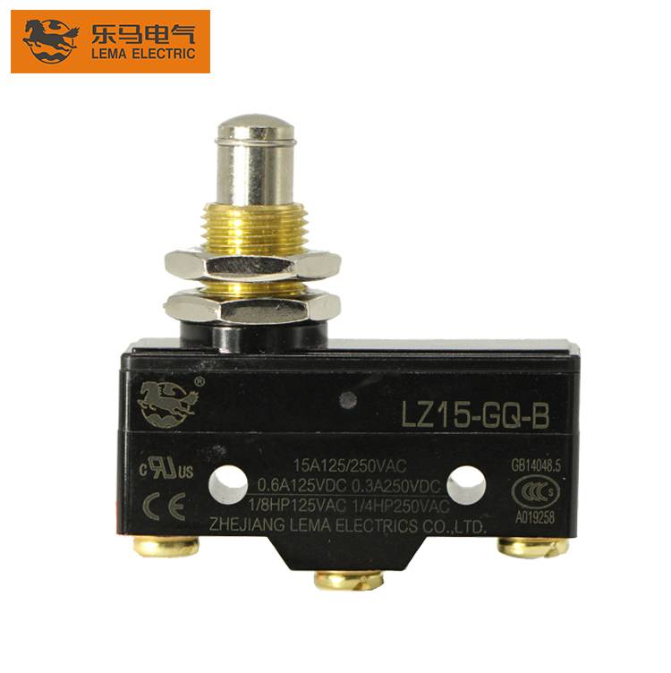 Lema wholesale LZ15-GQ-B terminal mini lever latching solder terminal high temperature z-15gq-b electric micro switch