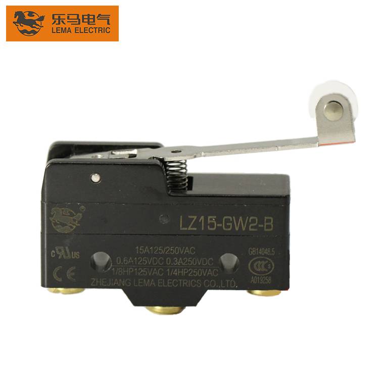 LZ15-GW2-B Z-15GW2-B Hinge Roller Lever Actuator 1/4HP Automation Micro Switch
