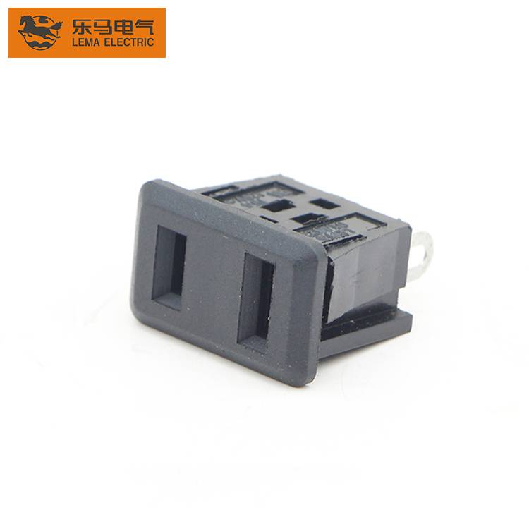 IPZ-5 Panel Mounting Chassis Socket 2 Solder Pin Male Socket