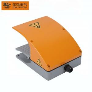 High Quality LF-61 Electric Push Button Metal Double Pedal Foot Switch for Dental