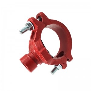 Grooved Pipe Fittings Ductile cast iron Mechanical-T Outlet