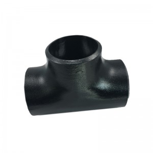ASME b16.9 Carbon steel butt weld SCH40 STD equal Tee