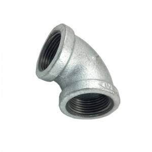 Galvanized Reducing Elbow Pipe Fittings