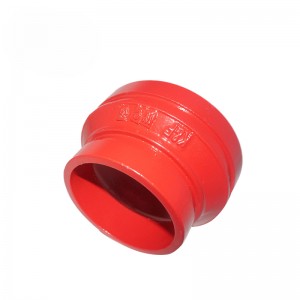 Grooved Pipe Fittings Ductile cast iron Reducing Coupling for Fire fighting