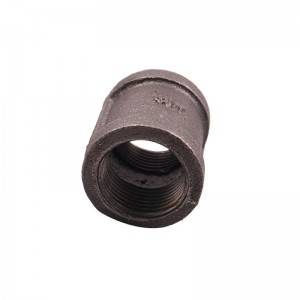 1/2″-6″ NPT/BSPT malleable pipe iron fittings socket black fitting