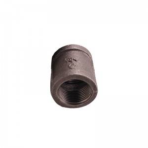 1/2″ BSPT Nature black Malleable Iron Pipe Fitting Class 150 GI Pipe Fittings FM Reducing Socket