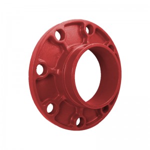 Grooved Pipe Fittings Ductile cast iron Flange Adapter