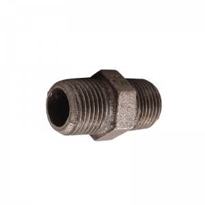High quality Gi Hex Nipple to connect the Male threaded fittings