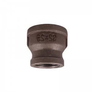 1*1/2 inch BSPT threaded Fire protection malleable banded reducing socket plumbing material