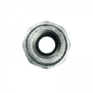 malleable iron pipe fitting union high quality hot dipped galvanized union flat seat union