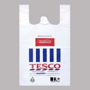 printed supermarket bag