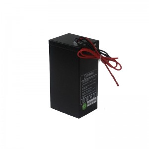 2000+ cycle life metallic casing 12V 12Ah LiFePO4 battery for lighting system