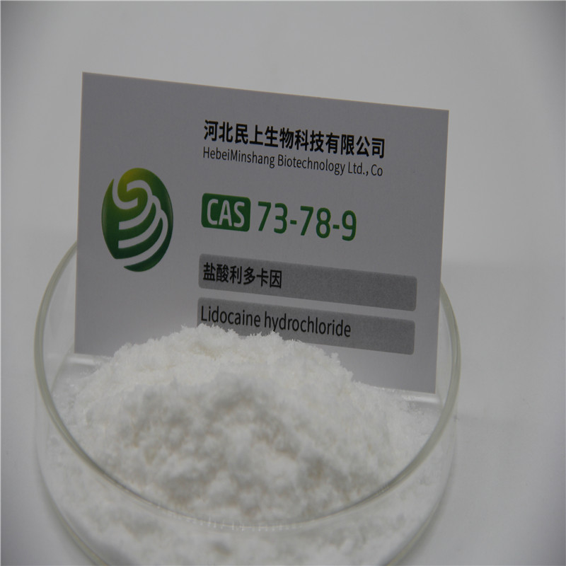 lidocaine supplier cas:73-78-9 lidocaine powder lidocaine HCl price