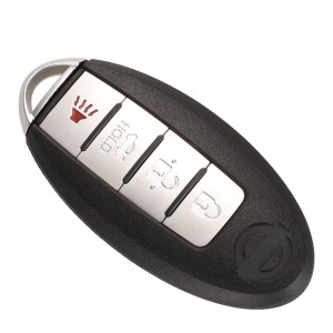 Nissan 4 button remote key blank