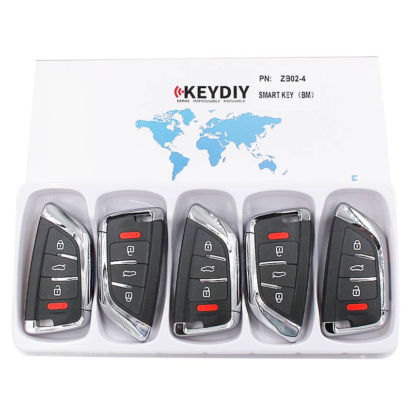KEYDIY ZB series ZB02-4 button universal remote control  for KD-X2 mini KD Featured Image