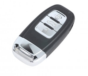 LOCKSMITHOBD Audi 3 Button flip key remote 315MHZfor Audi 8T0 959 754C