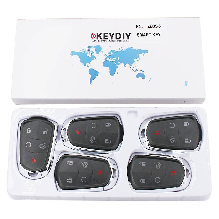 KEYDIY ZB series ZB05 button universal remote control  for KD-X2 mini KD Featured Image