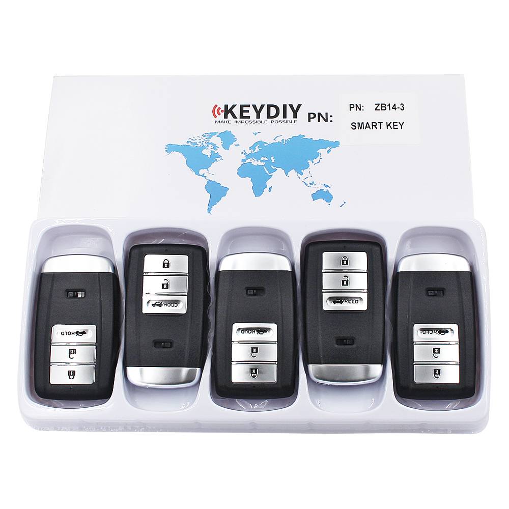 KEYDIY ZB series ZB14-3 button universal remote control  for KD-X2 mini KD Featured Image