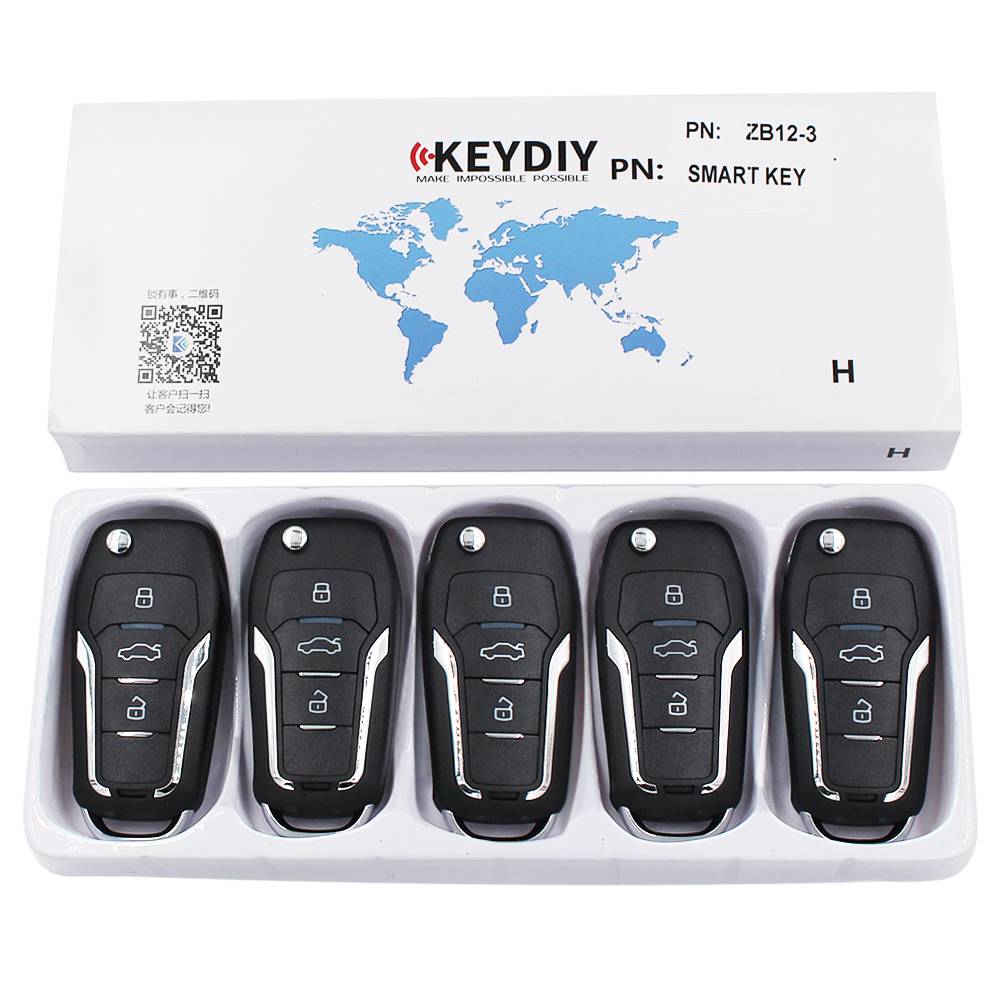 KEYDIY ZB series ZB12-3 button universal remote control  for KD-X2 mini KD Featured Image