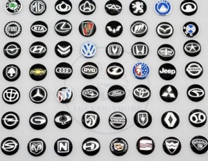 14MM METAL Car Logo/GEL Car LOGO For VVDI/KEYDIY REMOTE