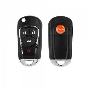 10PCS/LOT Xhorse VVDI Wire Flip Universal Remote Key For Buick Style 4 Buttons XKBU02EN