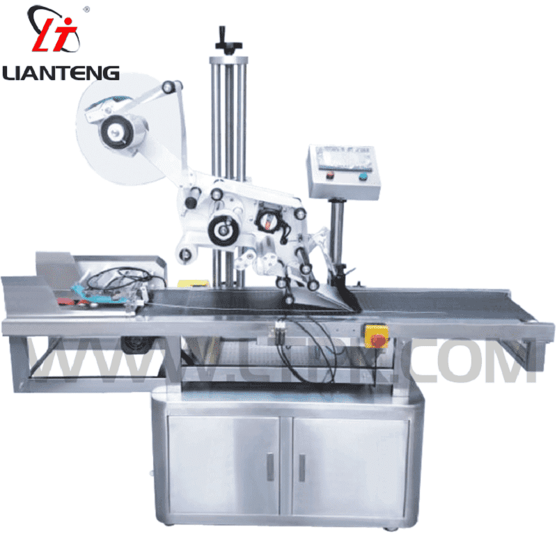 Automatic paging labeling machine
