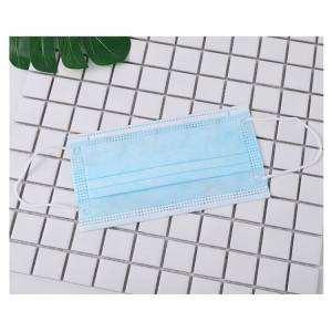 Disposable 3 Layer Non-woven Face Mask prevent Coronaviruss with CE Certification