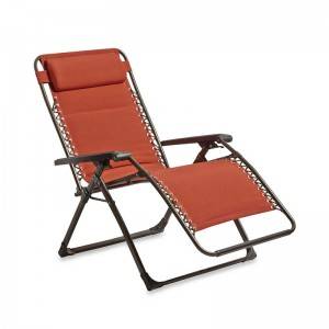 Oversized square tube Zero Gravity Chair with cotton