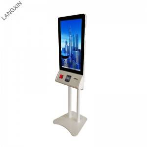 32 inch Capacitive Touch Screen Self Ordering Kiosk in Restaurant