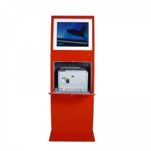 Intelligent Easy Touch Self Printing Kiosk with A4 Lase Printer