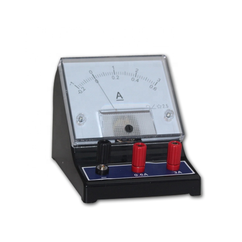 School analog electric meter dc ammeter